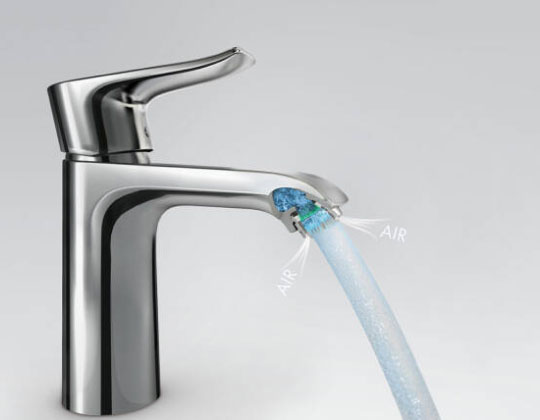 AirPower в изливе смесителя